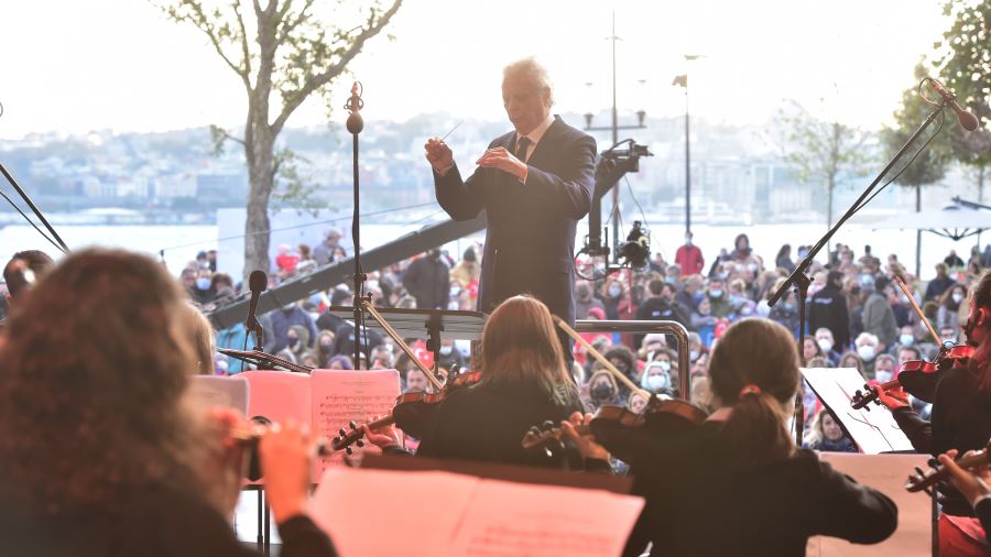 DOĞUŞ ÇOCUK SENFONİ ORKESTRASI,  CUMHURİYET BAYRAMI’NDA YENİDEN GALATAPORT İSTANBUL’DA