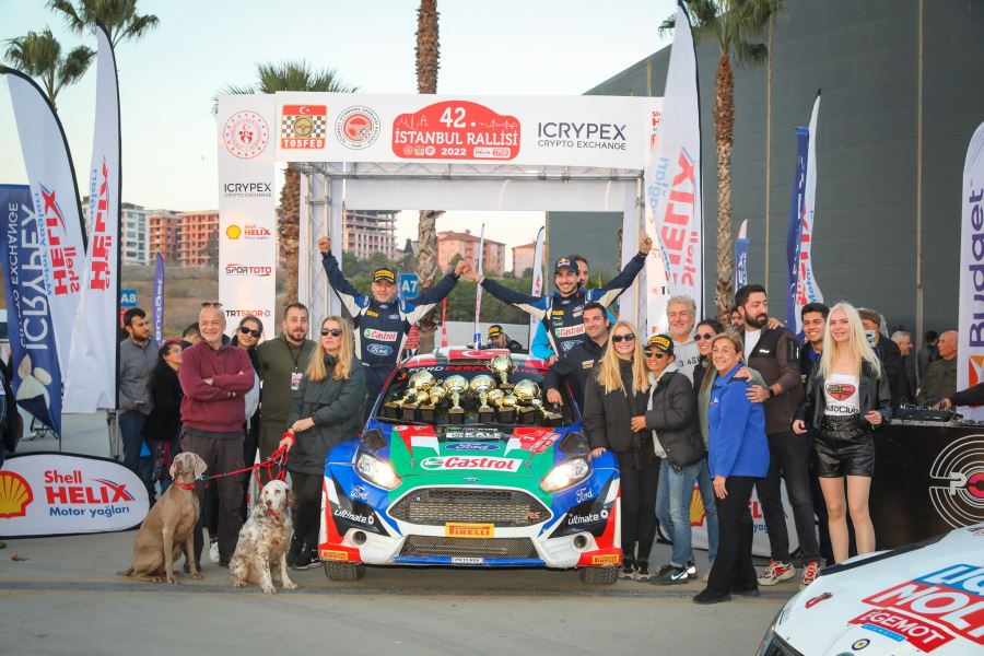 TÜRKİYE RALLİ MARKALAR ŞAMPİYONU   CASTROL FORD TEAM TÜRKİYE!