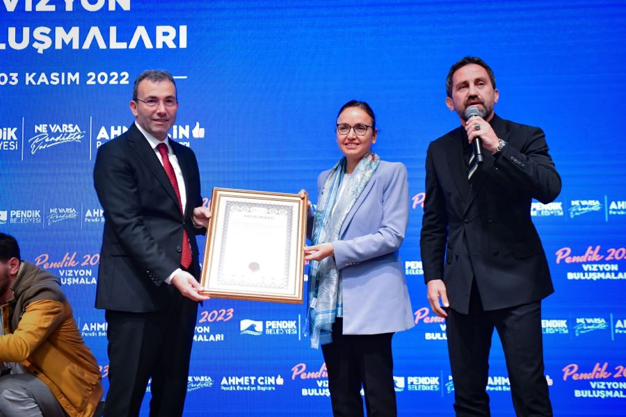 BAŞKAN CİN , PENDİK’İN 2023 VİZYONU’NU ANLATTI