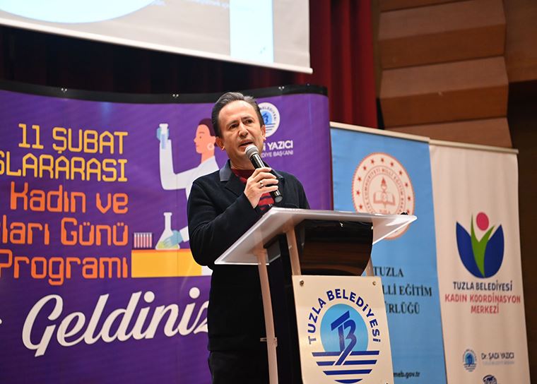 KUTUPLARDAN DÖNEN PROF. DR. BURCU ÖZSOY, TUZLALI KIZ ÖĞRENCİLERLE 