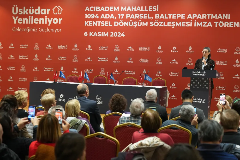 “ÜSKÜDAR YENİLENİYOR” PROJESİ KAPSAMINDA ACIBADEM MAHALLESİ BALTEPE APARTMANI İLE DÖNÜŞÜM SÜRECİ BAŞLADI