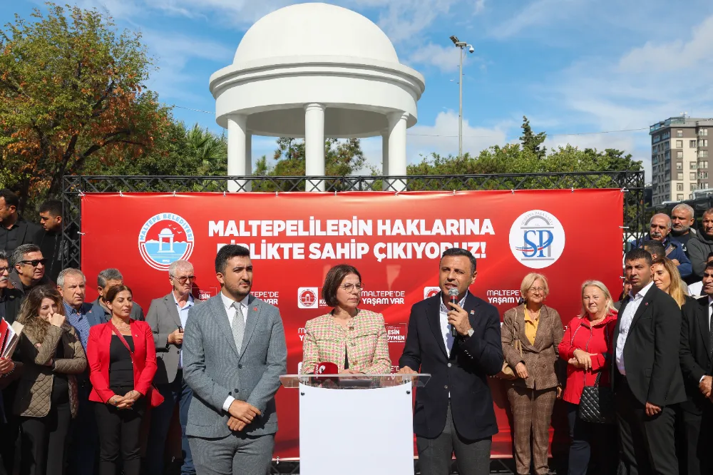  BAŞKAN KÖYMEN’ “MALTEPELİLERİN OLANI TAMAMIYLA MALTEPELİLERE KAZANDIRANA KADAR DURMAYACAĞIZ.”