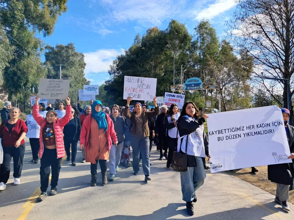 MUĞLA’DA KADINLAR UMMAHAN KORKUT İÇİN AYAKTA: ‘ÖLDÜRÜLMEYEN KADINLARIN ÜLKESİNİ KURACAĞIZ’