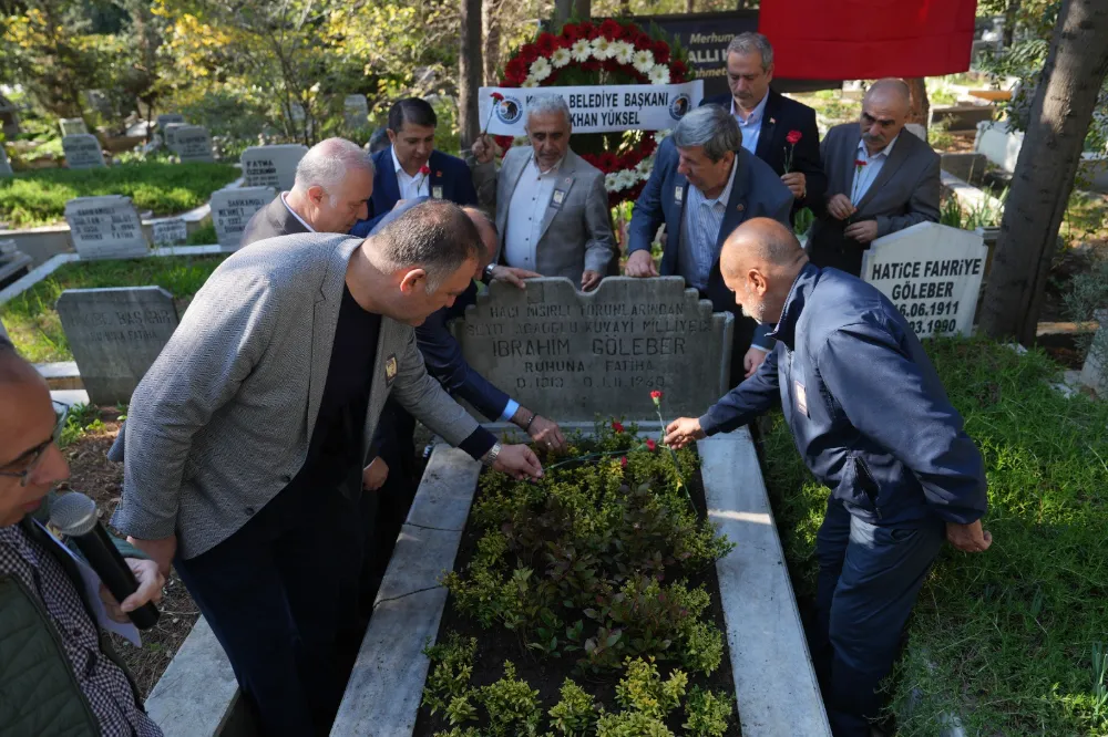 KUVÂ-YI MİLLİYE KAHRAMANI KARTALLI KAZIM, VEFATININ 65. YILINDA KABRİ BAŞINDA ANILDI