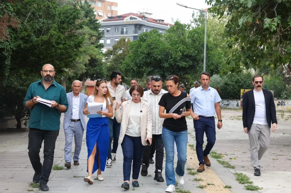 MALTEPE BELEDİYESİ, FEYZULLAH MAHALLESİNDE SAHAYA İNDİ